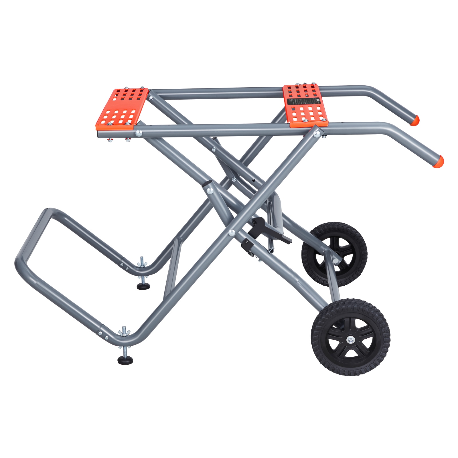 Portable Table Saw Stand With Wheels 350 Lbs Load Capacity Rolling Foldable_voghion.com